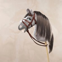 Laden Sie das Bild in den Galerie-Viewer, PANDURO HOBBY HORSE TRENSE - BRAUN