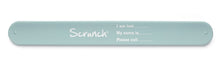 Laden Sie das Bild in den Galerie-Viewer, SCRUNCH – NOTFALL-ARMBAND MIT SCHNAPPER (DIVERSE FARBEN)