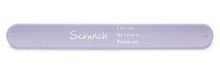 Laden Sie das Bild in den Galerie-Viewer, SCRUNCH – NOTFALL-ARMBAND MIT SCHNAPPER (DIVERSE FARBEN)