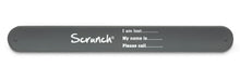 Laden Sie das Bild in den Galerie-Viewer, SCRUNCH – NOTFALL-ARMBAND MIT SCHNAPPER (DIVERSE FARBEN)