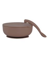 Laden Sie das Bild in den Galerie-Viewer, BOWL MIT DECKEL & LÖFFEL – VINTAGE