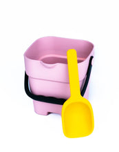Laden Sie das Bild in den Galerie-Viewer, FALTBARER SILIKON-EIMER – PINKISH