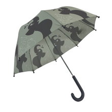 Laden Sie das Bild in den Galerie-Viewer, UMBRELLA WITH ELEPHANT PRINT
