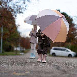 UMBRELLA WITH WIDE STRIPES