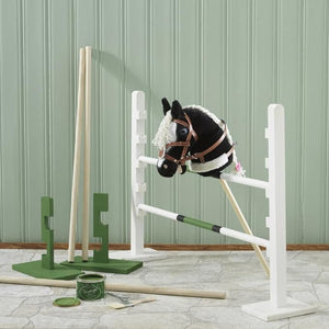 PANDURO HOBBY HORSE HINDERNIS – UNBEMALT