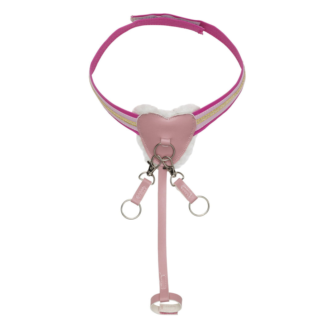 PANDURO HOBBY HORSE MARTINGAL - ROSA