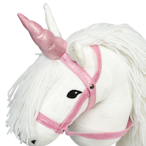 UNICORN HORN AND HALTER - PINK
