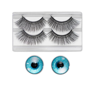 PANDURO AUGEN UND WIMPERN SET FÜR DIY HOBBY HORSE