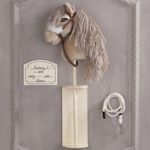 PANDURO HOBBY HORSE STÄNDER – UNBEMALT