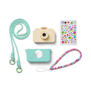 LALARMA CAMERA - YELLOW/ MINT