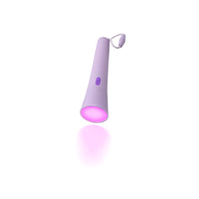 Laden Sie das Bild in den Galerie-Viewer, FLASHLIGHT - DIMMBARE FARBWECHSEL TASCHENLAMPE - PURPLE
