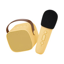 Laden Sie das Bild in den Galerie-Viewer, SPEAKER WITH WIRELESS MICROPHONE -  YELLOW
