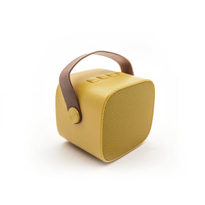 SPEAKER WITH WIRELESS MICROPHONE -  YELLOW