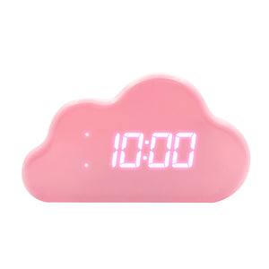 DIGITAL CLOUD ALARM CLOCK WITH THERMOMETER