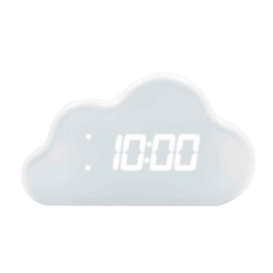 DIGITAL CLOUD ALARM CLOCK WITH THERMOMETER