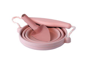 SCRUNCH – FALTBARER EIMER UND SCHAUFEL (DIVERSE FARBEN)
