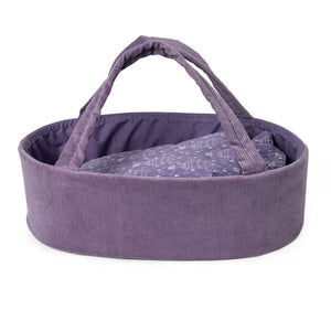CARRYCOT CORDUROY (35 CM) – LILAC (NEW)