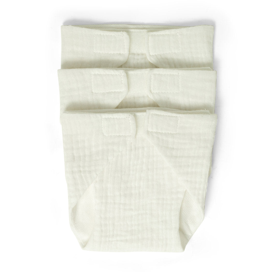 DOLL DIAPERS – FABRIC (3ER-SET)
