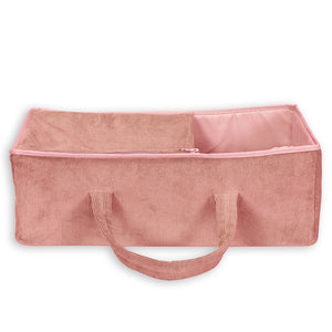 CARRYCOT CORDUROY (40 CM) – ROSE (NEW)