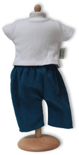 Laden Sie das Bild in den Galerie-Viewer, TROUSERS W/T-SHIRT – BLUE
