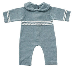 ROMPER – BLUE KNIT