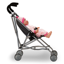 Laden Sie das Bild in den Galerie-Viewer, DOLL BUGGY W/FOAM - GREY
