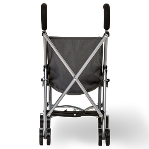 DOLL BUGGY W/FOAM - GREY