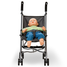 Laden Sie das Bild in den Galerie-Viewer, DOLL BUGGY W/FOAM - GREY
