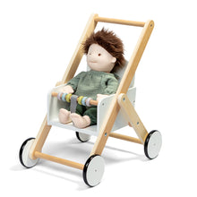 Laden Sie das Bild in den Galerie-Viewer, DOLL STROLLER – WOOD
