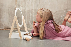 TABLE MIRROR WITH DRAWER