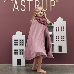 TULLE CAPE - DUSTY ROSE