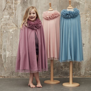 TULLE CAPE - PETROL