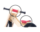 TRYBIKE WOOD – SEAT PAD SET