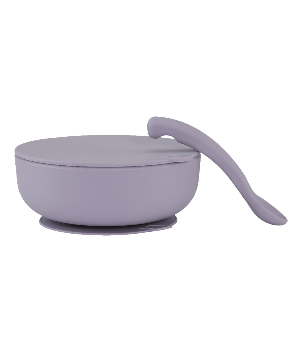 BOWL MIT DECKEL & LÖFFEL – LILAC