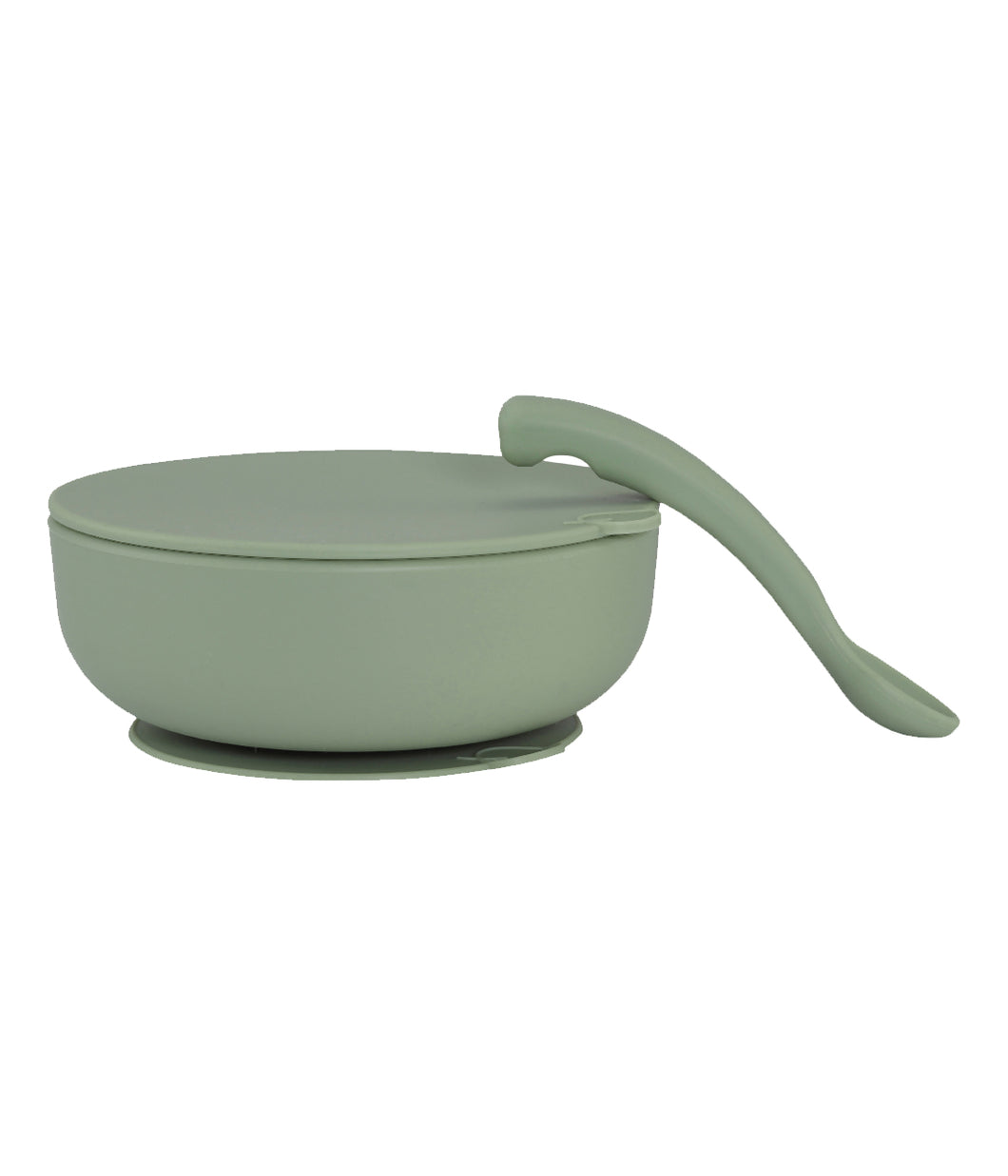 BOWL MIT DECKEL & LÖFFEL – SAGE