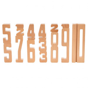 WOODEN NUMBERS (15 PCS)