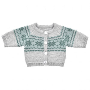 KNITTED CARDIGAN - PATTERN
