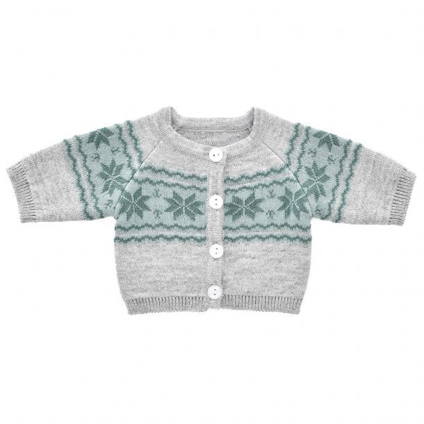KNITTED CARDIGAN - PATTERN