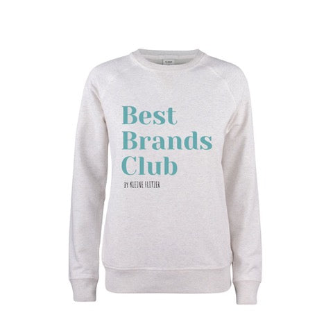 Sweatshirt: Best Brands Club by Kleine Flitzer – Mint
