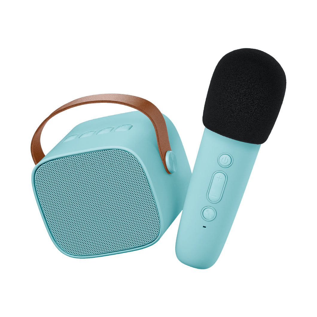 SPEAKER WITH WIRELESS MICROPHONE -  BLUE