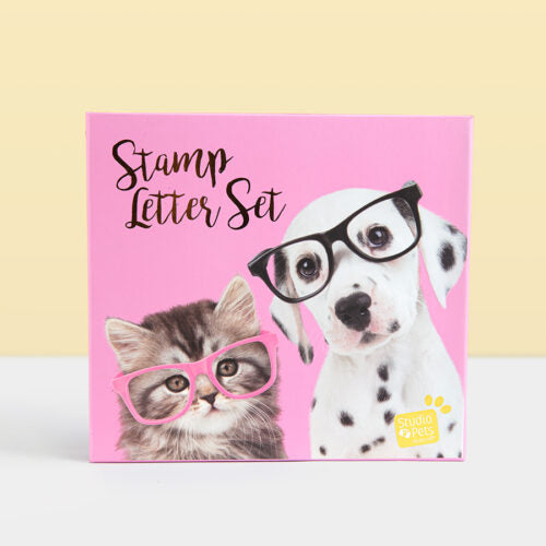 STUDIO PETS – STAMP LETTER SET