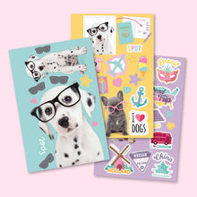 Laden Sie das Bild in den Galerie-Viewer, STUDIO PETS – PASSPORT STICKER BOOK FÜR 16 CM KUSCHELTIERE
