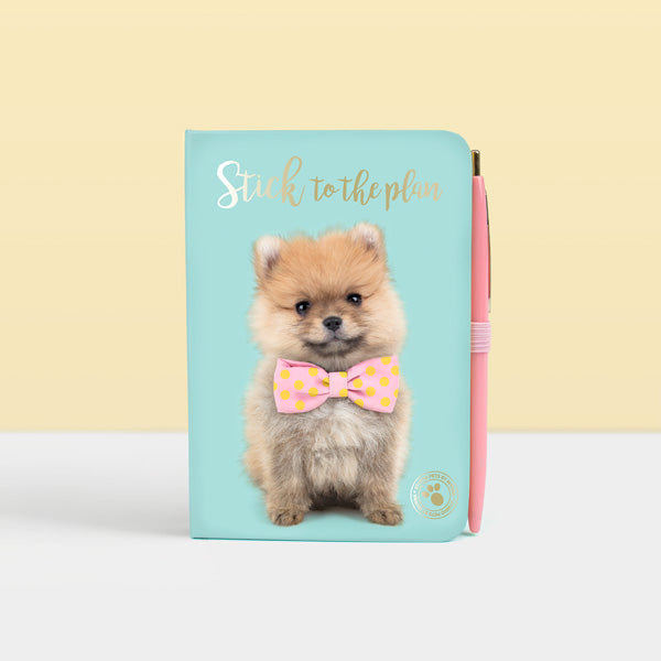 STUDIO PETS – A6 POST-ITS WITH PEN POMPOM