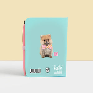 STUDIO PETS – A6 POST-ITS WITH PEN POMPOM