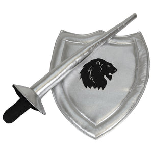 HOBBY HORSE – SHIELD & LANCE – SILVER