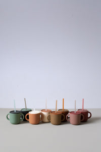 CUPS SET RAINBOW – SAGE & FOREST