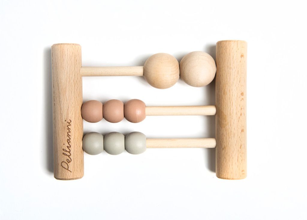 WOODEN ABACUS – PASTEL