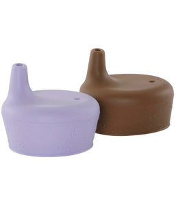 SIPPY LIDS SET – LILAC & COCOA