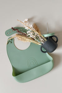 BIB RAINBOW SET SAGE & FOREST – KLEINKIND